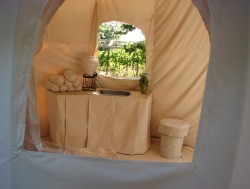 Portable Kitchen Setup in a PleniSphere® 